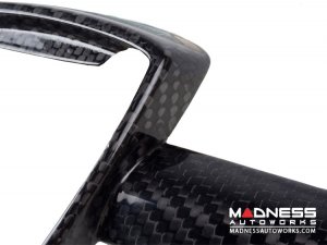 FIAT 500 Front Emblem Trim - Carbon Fiber - ABARTH model FIAT 500 Front Emblem Trim - Carbon Fiber - ABARTH model